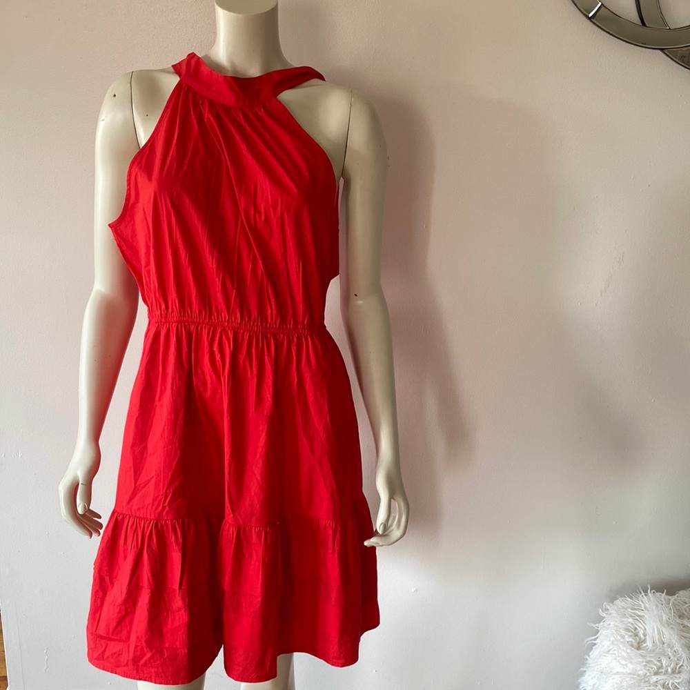 Red dress